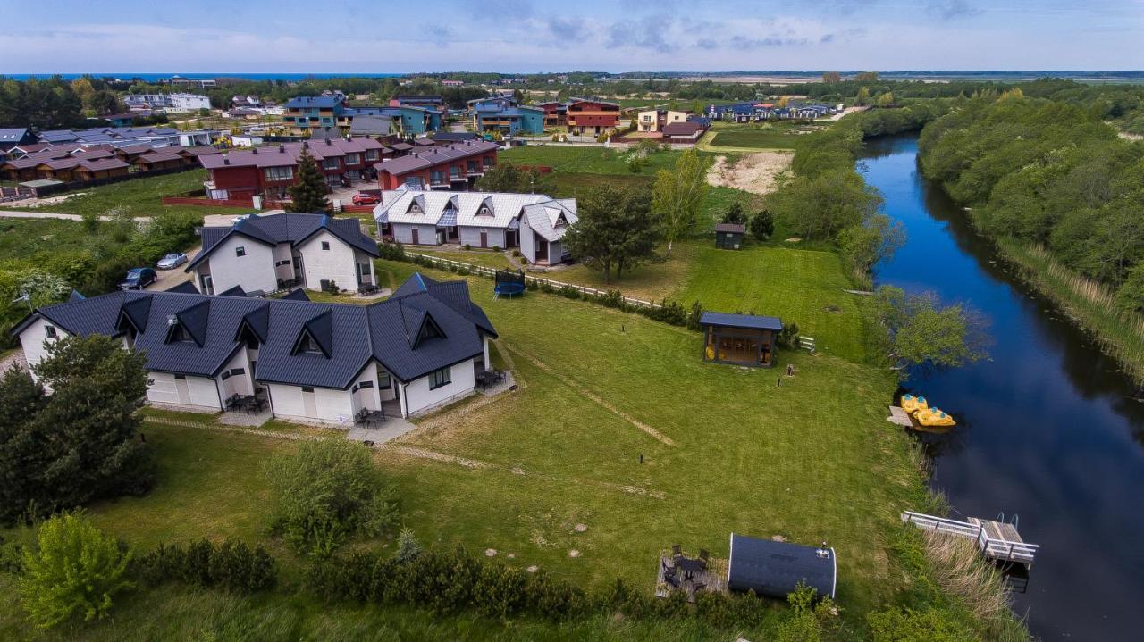 Apartamentai Upe Šventoji Exterior foto